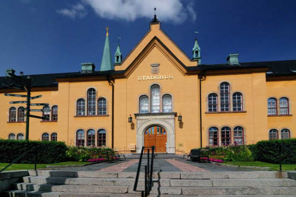 Linkoping's Castle and City Hall