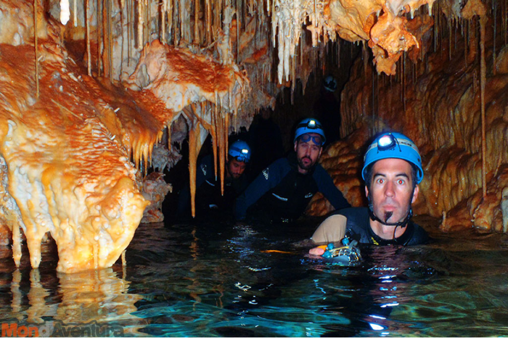 Caving at Cueva de los Nadadores