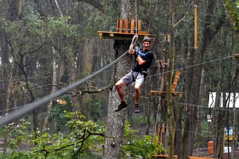 Zip-Coating and Ropes Courses