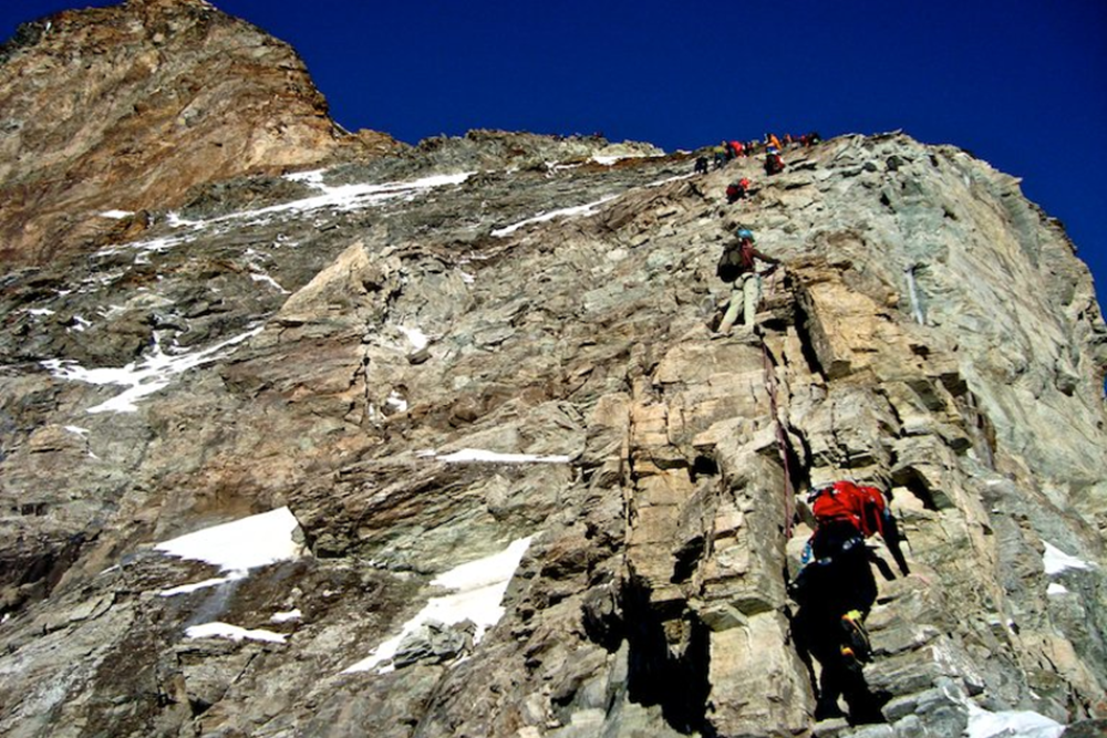 Climbing the Matterhorn