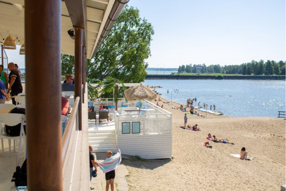 Beach Activities at Hietasaari