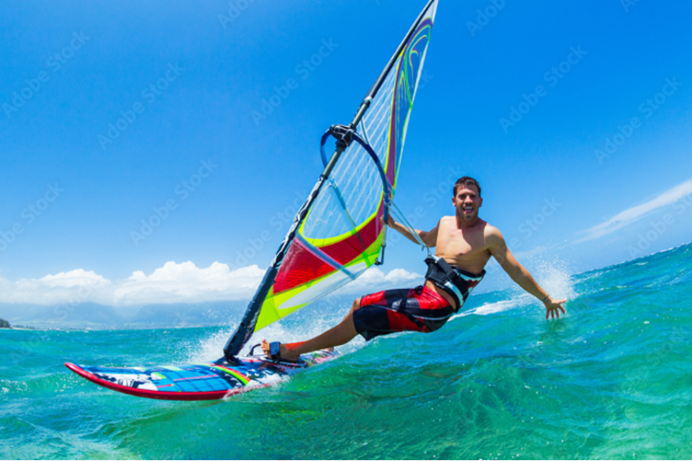 Windsurfing and Paddleboarding