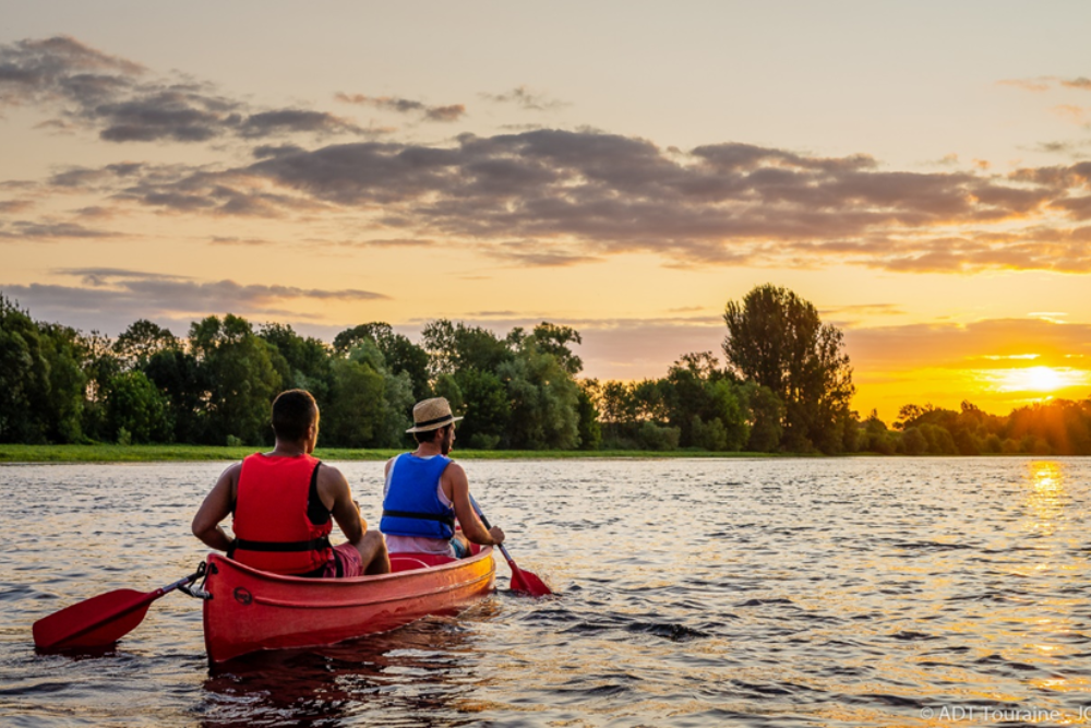 Canoeing on Lorze River
