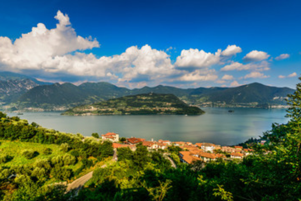 Lake Iseo and Monte Isola