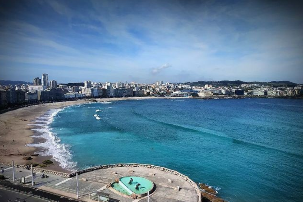 Riazor and Orzan Beaches