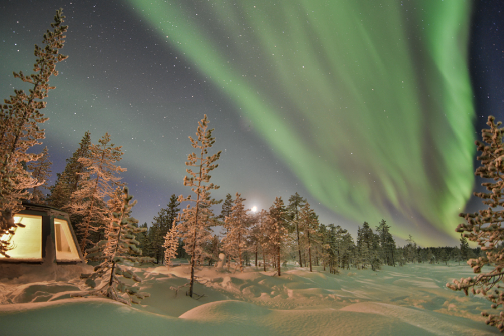Northern Lights and Midnight Sun
