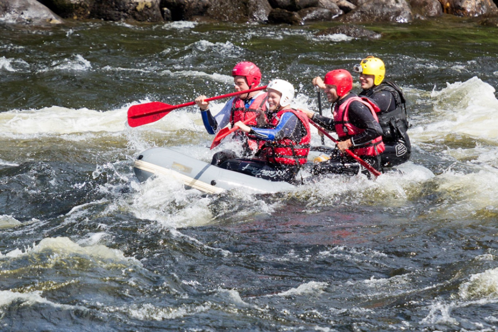 River Rafting on the Vindel River