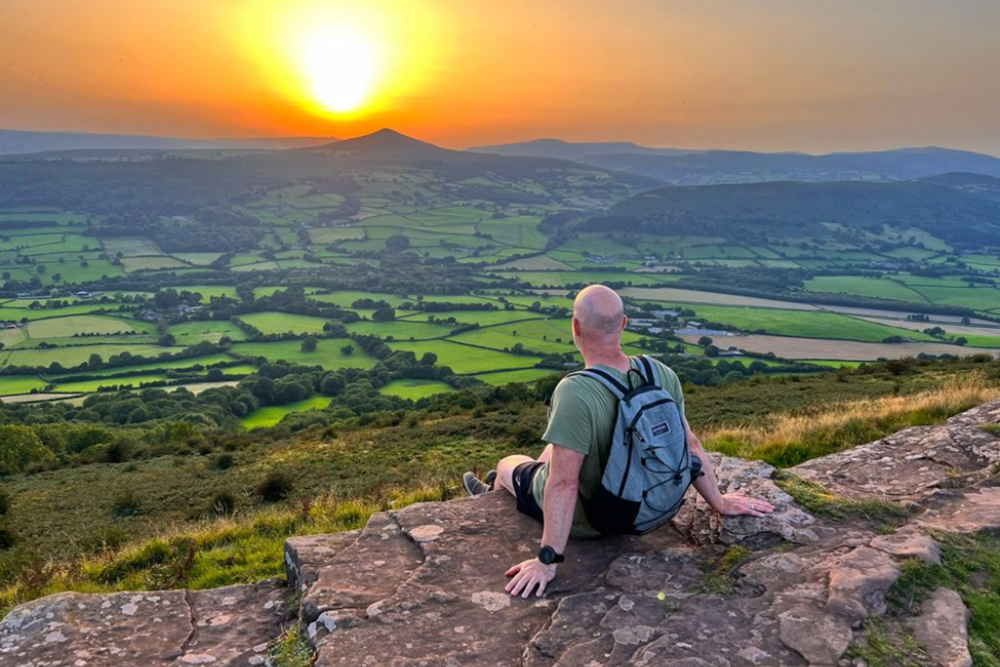 Hiking in the Black Mountains