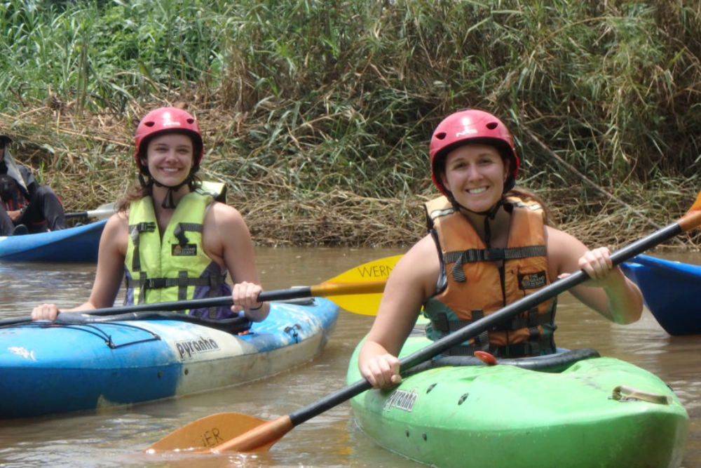 Kayaking on the Stream Colne