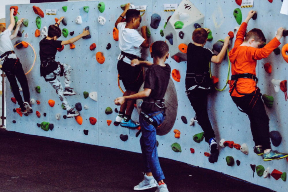 Climbing and Indoor Games