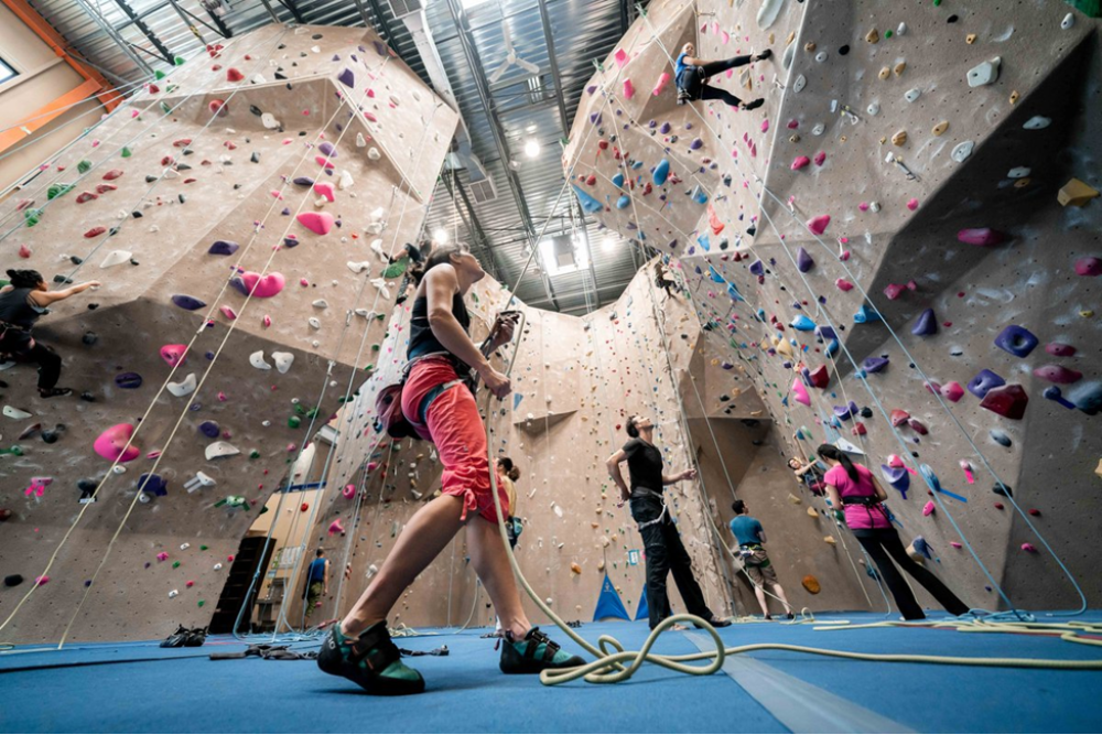 Cliffhanger Climbing Wall