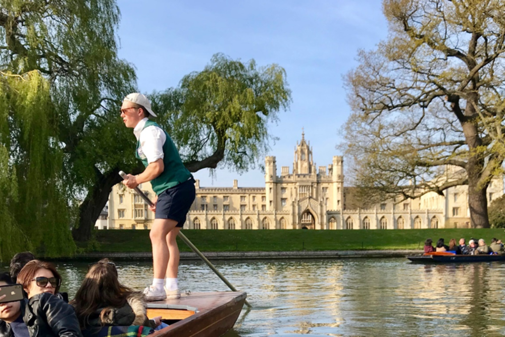 Punting on the River Cam