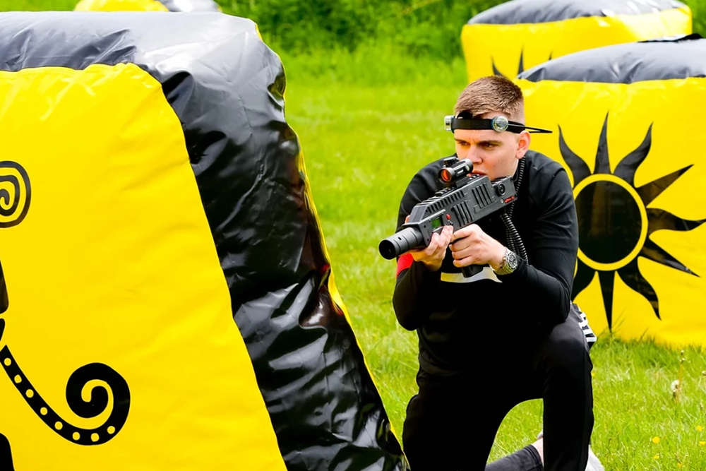 Laser Quest and Paintball at Ultimate Adventure