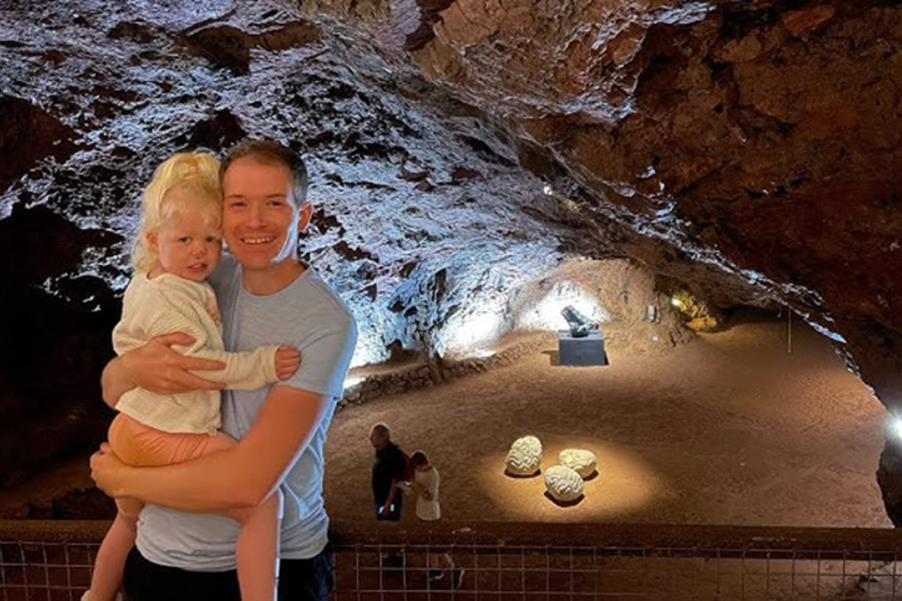 Caving at the Clearwell Caves