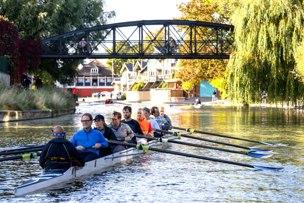Rowing on the Cam