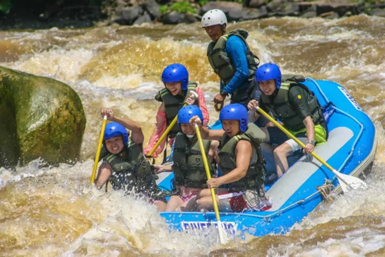 Sarawak and white water rafting
