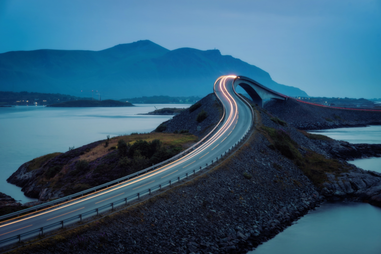 A Road Trip Along the Atlantic Ocean Road