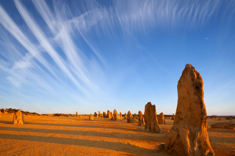 Exploring the Pinnacles Desert in Western Australia